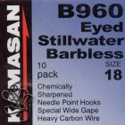 KAMASAN B960 STILLWATER BARBLESS SIZE 18 ...EYED